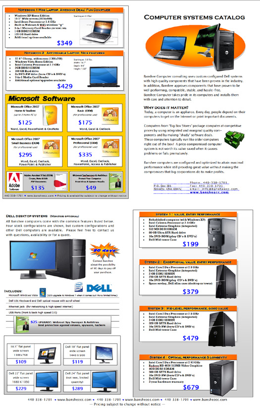New, online catalog!